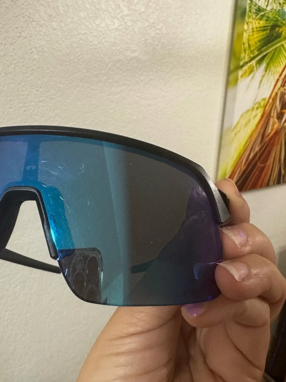 Oakley Sunglasses Sutro prism lenses  style Black Frame (see pics some scratches